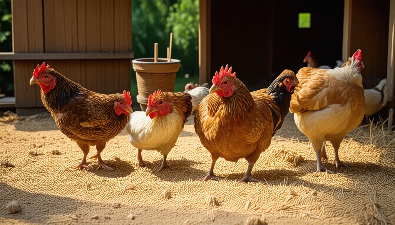 Complete Guide to Feeding Local Chickens: Nutrition, Feed Formulation, and Management