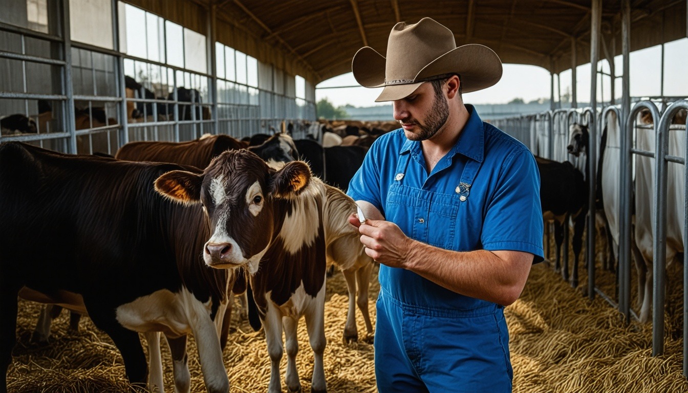 Routine Husbandry Practices: Case Study on Identification, Dehorning, and Castration